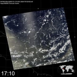 Level 1B Image at: 1710 UTC