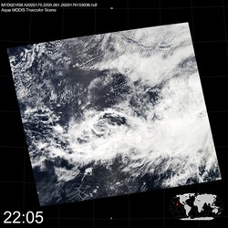 Level 1B Image at: 2205 UTC