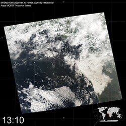 Level 1B Image at: 1310 UTC