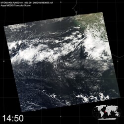 Level 1B Image at: 1450 UTC