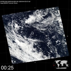 Level 1B Image at: 0025 UTC