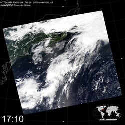 Level 1B Image at: 1710 UTC