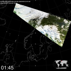 Level 1B Image at: 0145 UTC