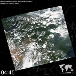 Level 1B Image at: 0445 UTC