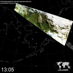 Level 1B Image at: 1305 UTC