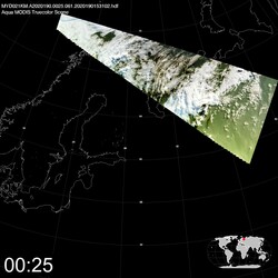 Level 1B Image at: 0025 UTC