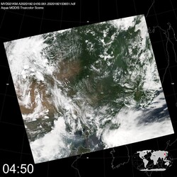 Level 1B Image at: 0450 UTC