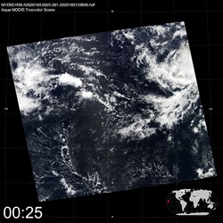 Level 1B Image at: 0025 UTC