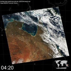 Level 1B Image at: 0420 UTC