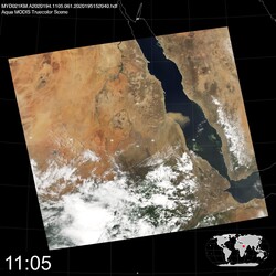 Level 1B Image at: 1105 UTC