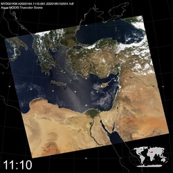 Level 1B Image at: 1110 UTC