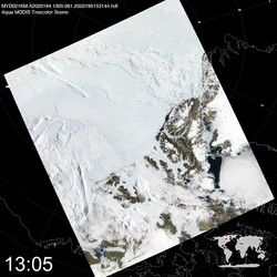 Level 1B Image at: 1305 UTC