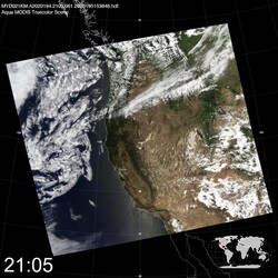 Level 1B Image at: 2105 UTC