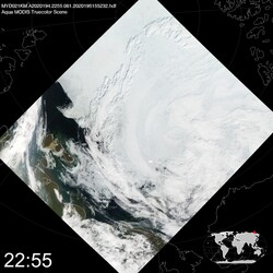 Level 1B Image at: 2255 UTC