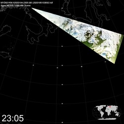 Level 1B Image at: 2305 UTC