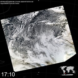 Level 1B Image at: 1710 UTC