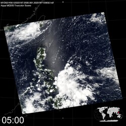 Level 1B Image at: 0500 UTC