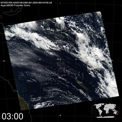 Level 1B Image at: 0300 UTC