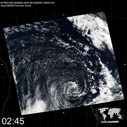 Level 1B Image at: 0245 UTC