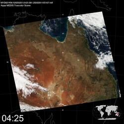 Level 1B Image at: 0425 UTC