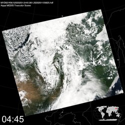 Level 1B Image at: 0445 UTC