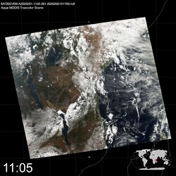 Level 1B Image at: 1105 UTC