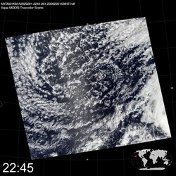 Level 1B Image at: 2245 UTC