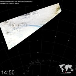 Level 1B Image at: 1450 UTC