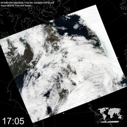 Level 1B Image at: 1705 UTC