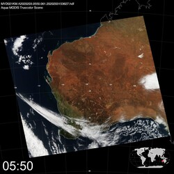 Level 1B Image at: 0550 UTC