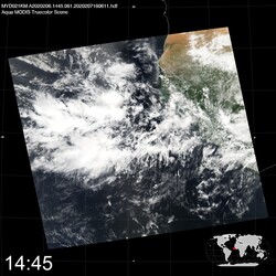 Level 1B Image at: 1445 UTC