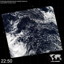 Level 1B Image at: 2250 UTC