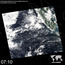 Level 1B Image at: 0710 UTC