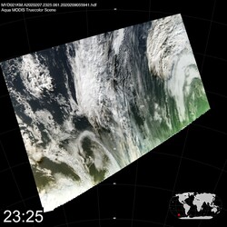 Level 1B Image at: 2325 UTC