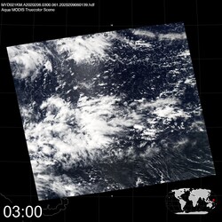 Level 1B Image at: 0300 UTC