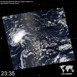 Level 1B Image at: 2335 UTC