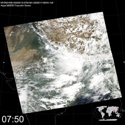 Level 1B Image at: 0750 UTC