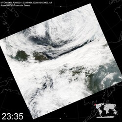 Level 1B Image at: 2335 UTC