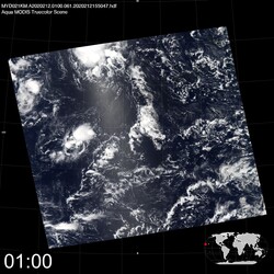 Level 1B Image at: 0100 UTC