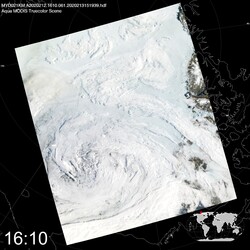 Level 1B Image at: 1610 UTC