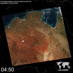 Level 1B Image at: 0450 UTC