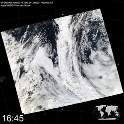 Level 1B Image at: 1645 UTC