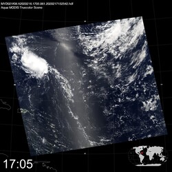 Level 1B Image at: 1705 UTC