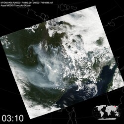 Level 1B Image at: 0310 UTC