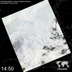 Level 1B Image at: 1450 UTC