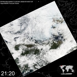 Level 1B Image at: 2120 UTC