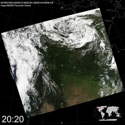 Level 1B Image at: 2020 UTC