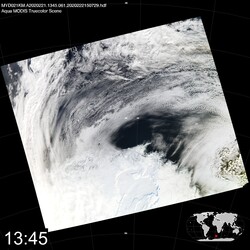 Level 1B Image at: 1345 UTC