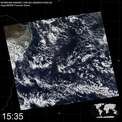 Level 1B Image at: 1535 UTC