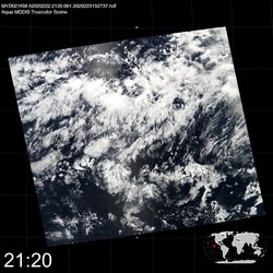 Level 1B Image at: 2120 UTC